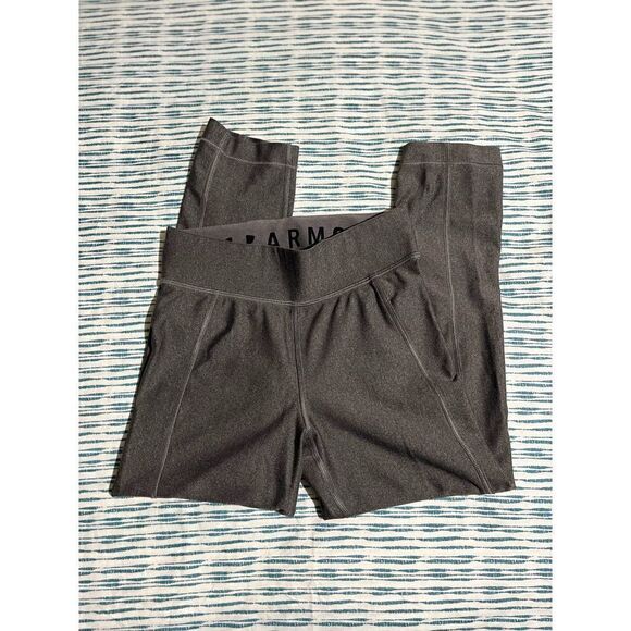 Under Armour Women’s Size XS Heat Gear Compression Capri leggings Gray (A2) - Picture 1 of 7